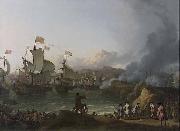 Ludolf Bakhuizen Battle of Vigo Bay oil on canvas